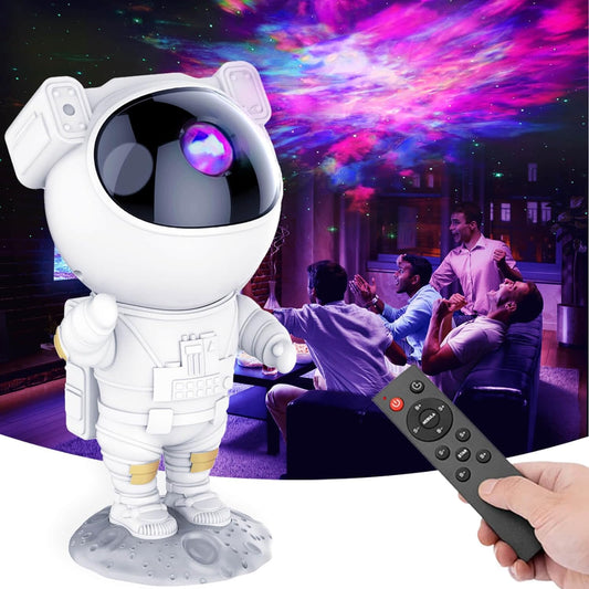 AUKYO Astronaut Galaxy Projector - Star Projector Lights, Remote Control Spaceman Night Light with Timer, for Gaming Room, Gift for Kids Adults for Bedroom, Christmas, Birthdays, Valentine's Day